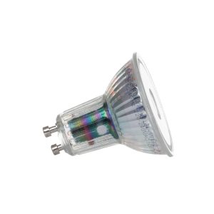 Prios Smart LED, GU10, sklo, 4,7 W, Tuya, WLAN, číra, CCT