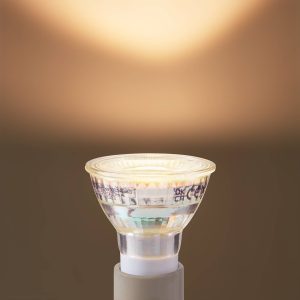 Arcchio LED žiarovka GU10 4,7 W 2700K 850 lumenov sklo