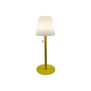 Lindby Azalea LED dobíjacia lampa, laditeľná biela, žltá