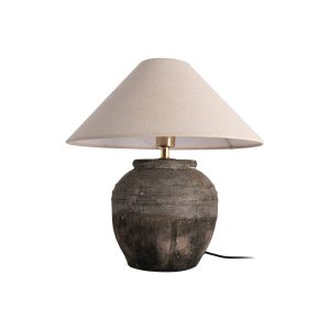 Stolná lampa Lucande Thalorin, výška 46 cm, keramika