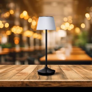 LED stolová lampa Emmi CCT nabíjateľná