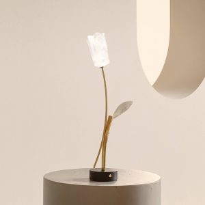 Slamp LED dobíjacia stolová lampa Tulip