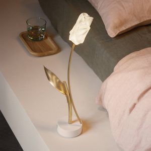 Slamp LED dobíjacia stolová lampa Tulipán