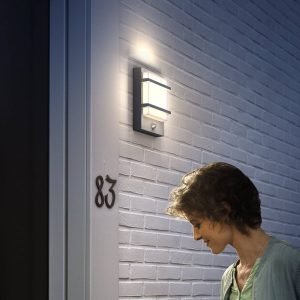 Vonkajšie nástenné svietidlo Philips LED Petronia UE