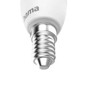 Hama Smart LED číra E14 C35 sviečka WLAN Matter 4,9 W RGBW