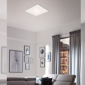 LED stropné svietidlo Link, stmievateľné, CCT, 29,5×29,5cm