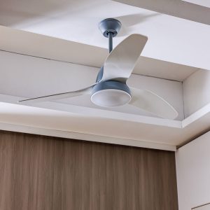 Starluna Coriano stropný LED ventilátor, sivá