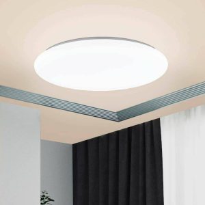 EGLO connect Totari-Z LED stropné svietidlo, biele 56 cm
