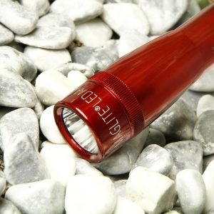 Maglite LED baterka Mini, 2 články AA, puzdro, červená