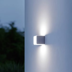 STEINEL L 830 C LED vonkajšie nástenné svietidlo, antracitová farba