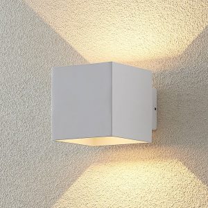 ELC Esani – vonkajšie LED svietidlo, biele