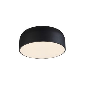 Dizajnové stropné svietidlo čierne stmievateľné – Balon